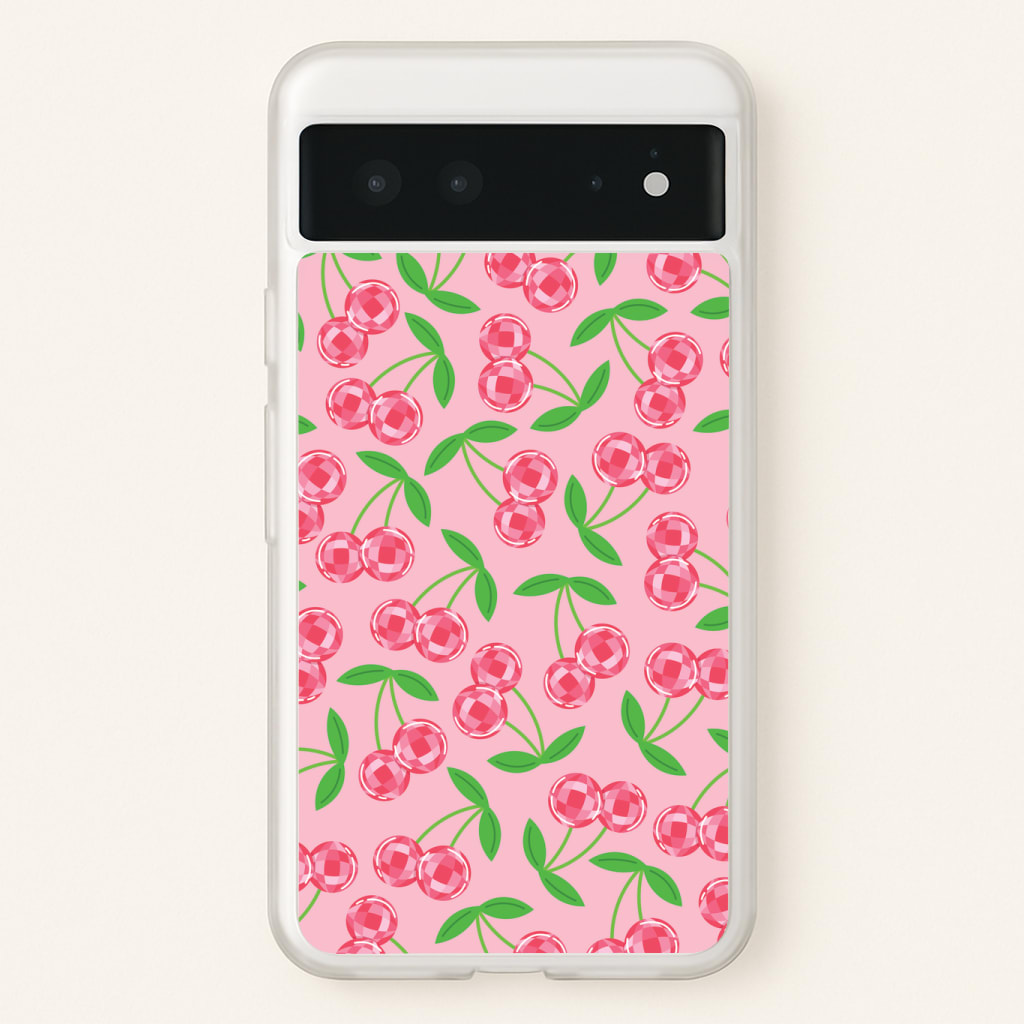 Disco Cherries Pattern Phone Case