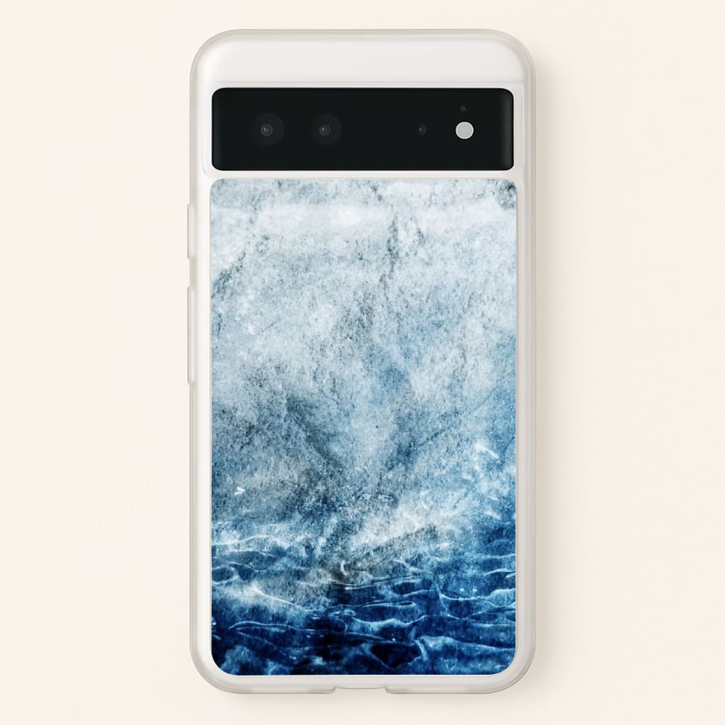 Sea Blue Marble Phone Case