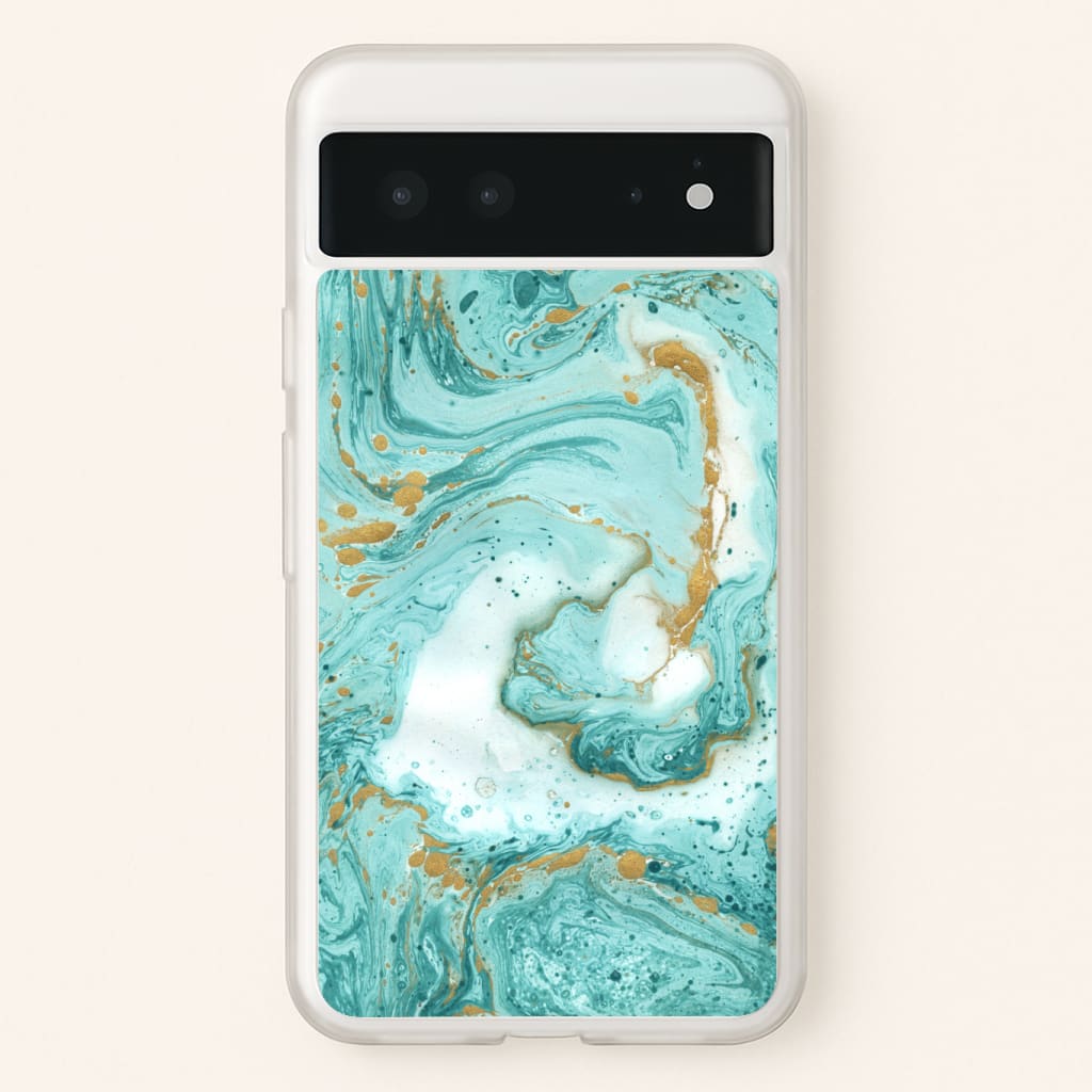 Green Marble Phone Case