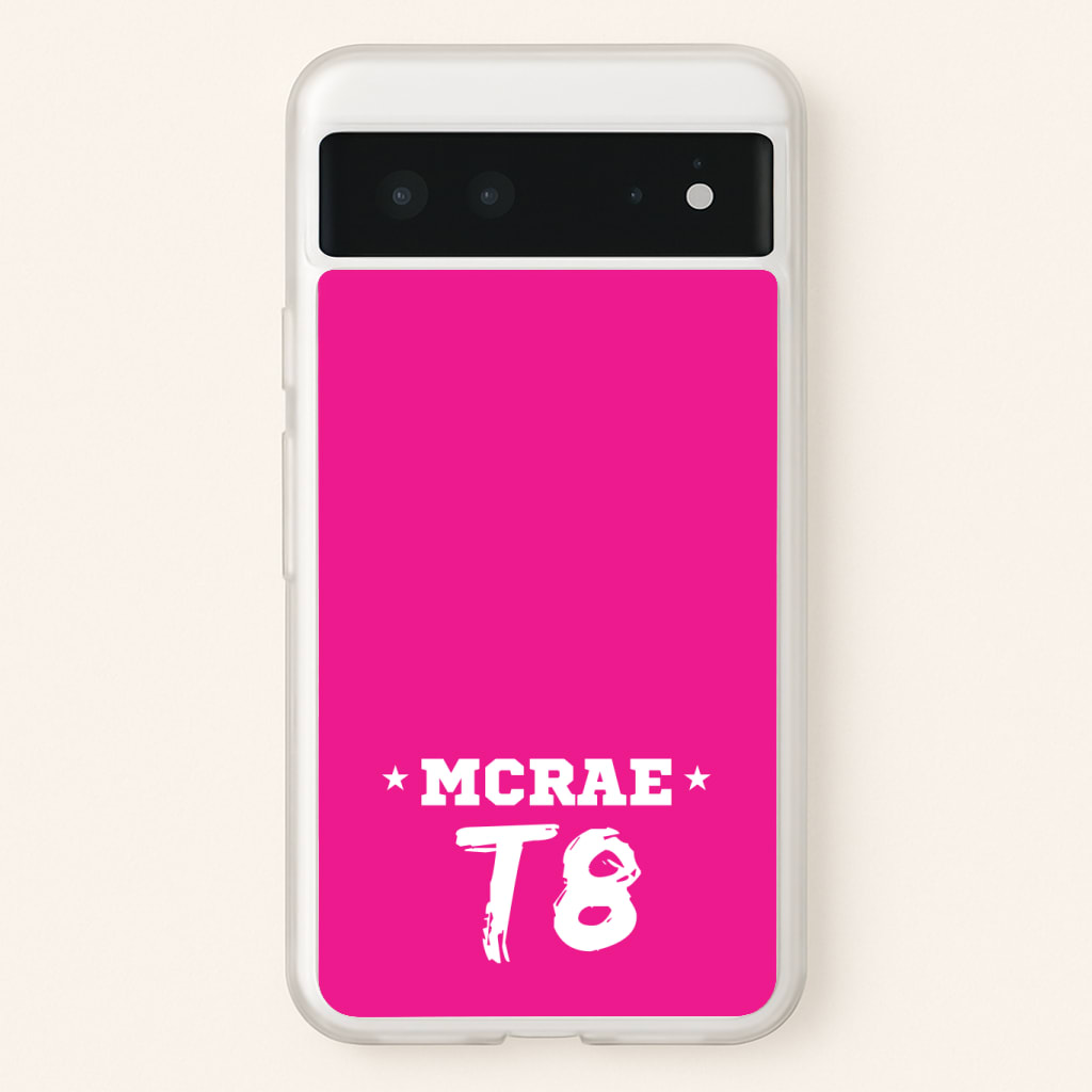 Pink T8 Sports Phone Case