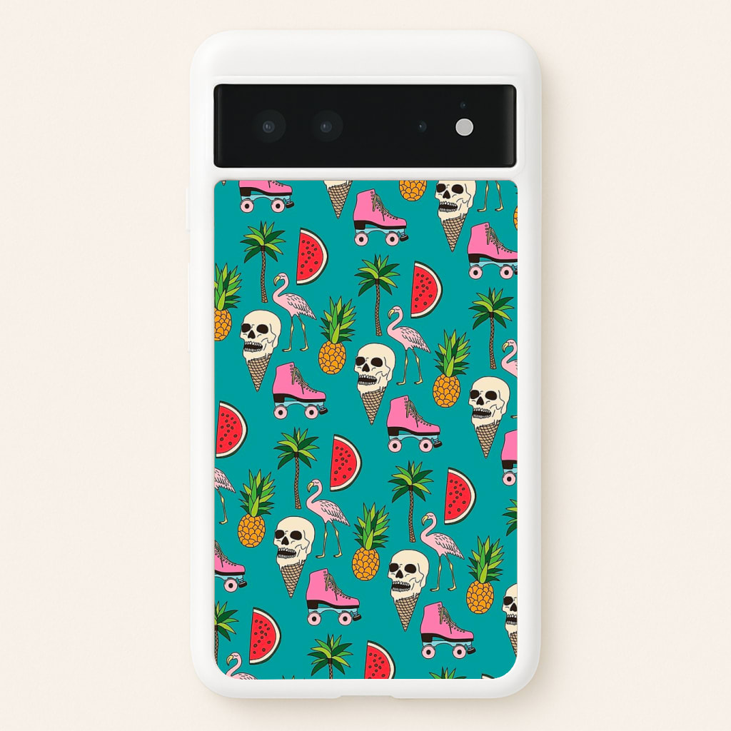 Skull Creams - Summer Pattern Phone Case