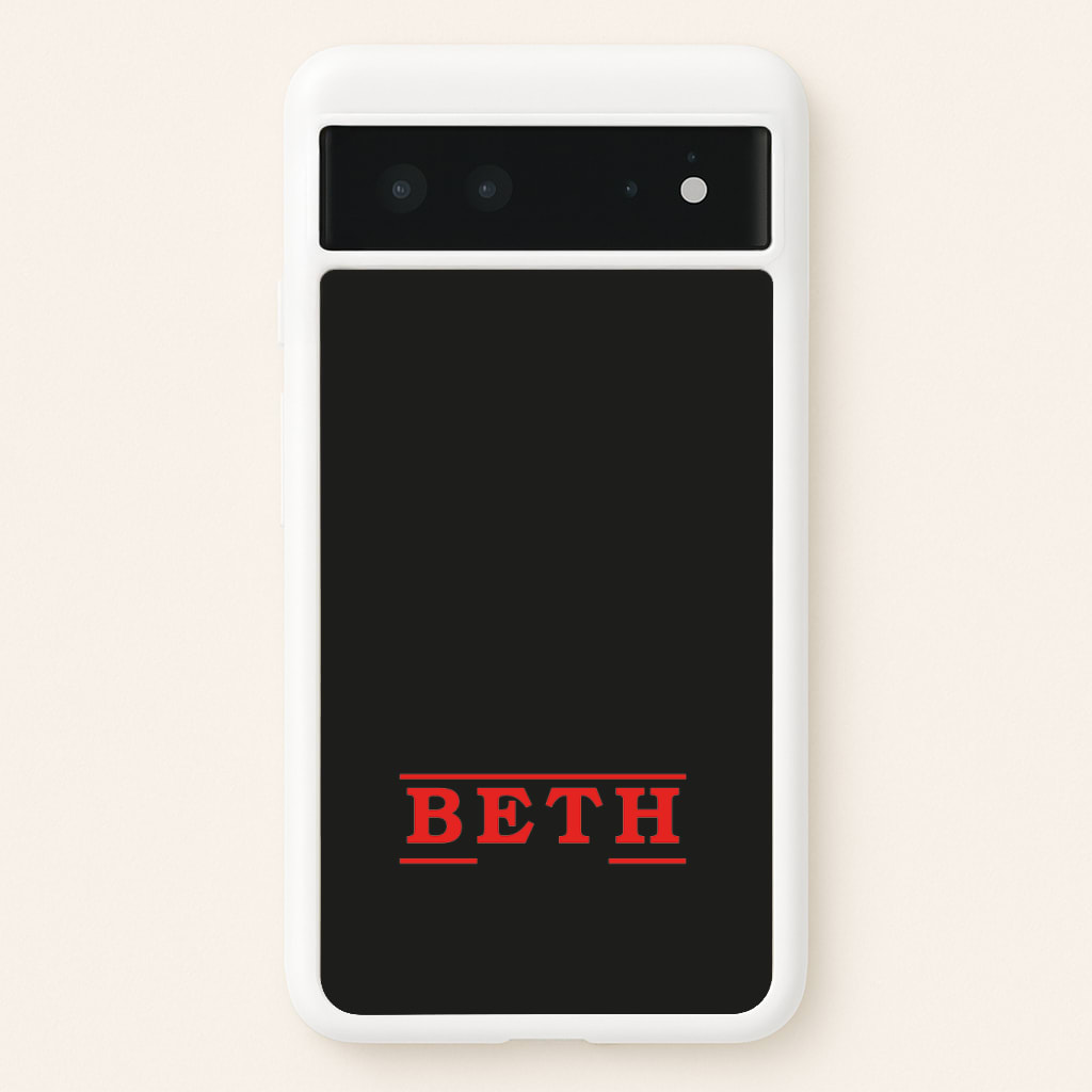 Title - Personalised Stranger Phone Case
