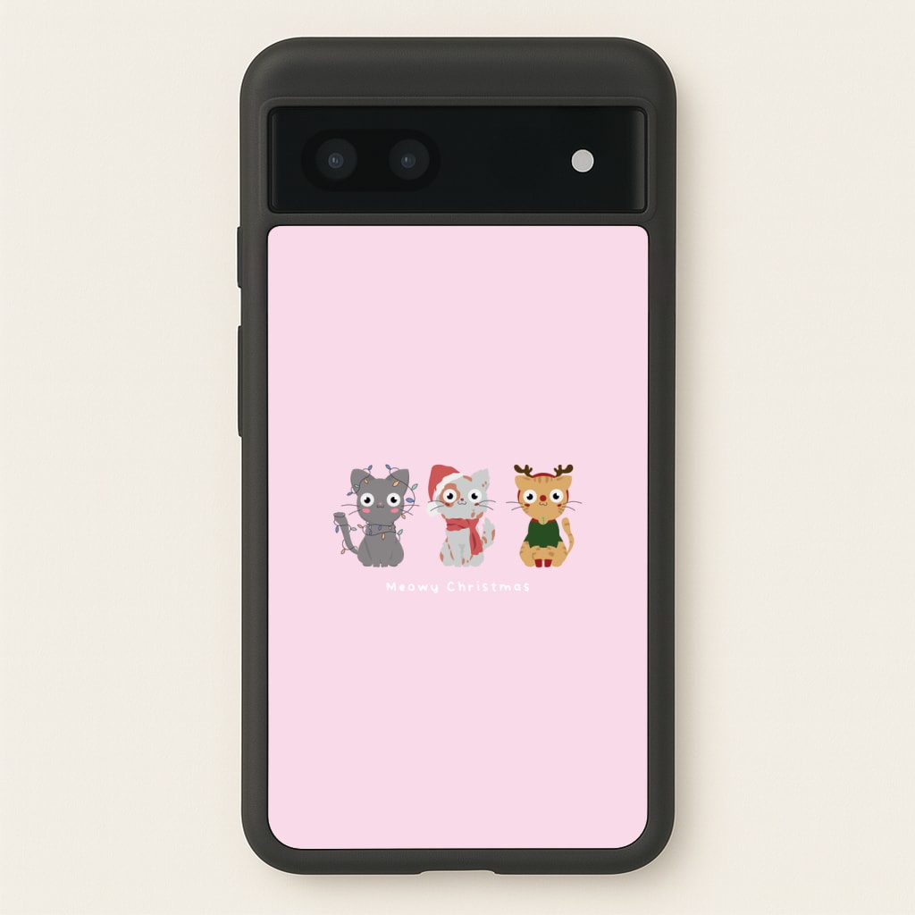 Meowy Christmas Phone Case
