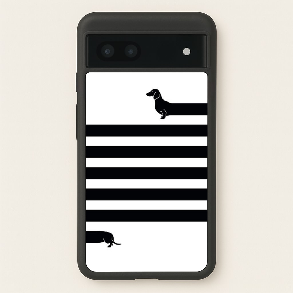Dachshund Wrapped Phone Case