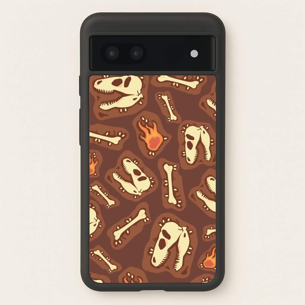 Bones And Skulls - Dinosaurs Phone Case