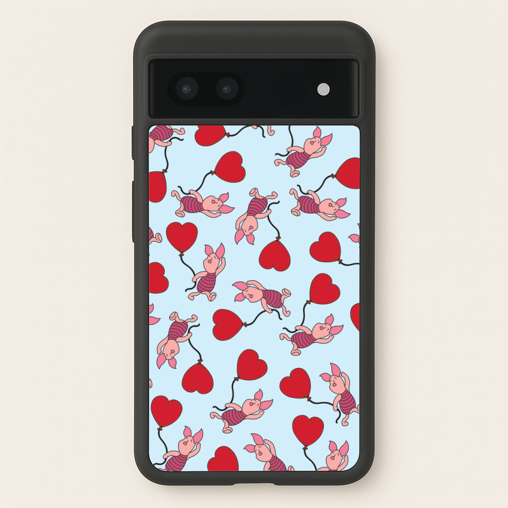 Baby Pig With Balloon Pattern Phone Case