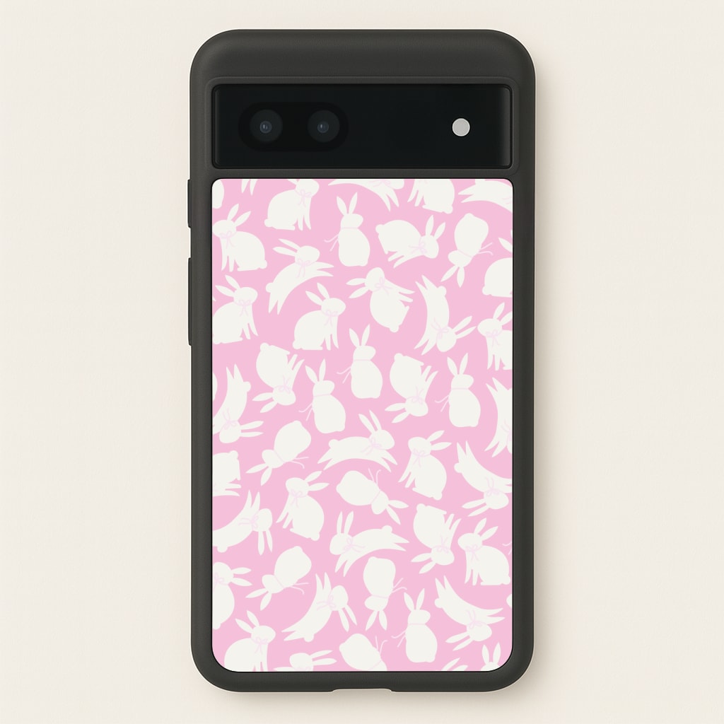 Bunnies And Bows - Easter Patterns Phone Case