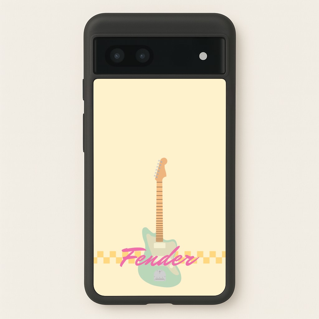 Blue Guitar Fender Phone Case