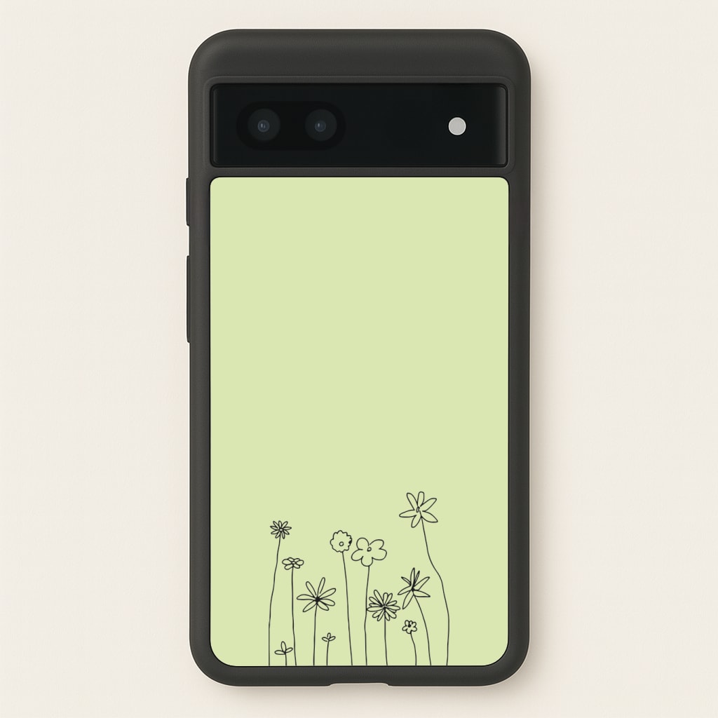Floral Outline - Floral Phone Case