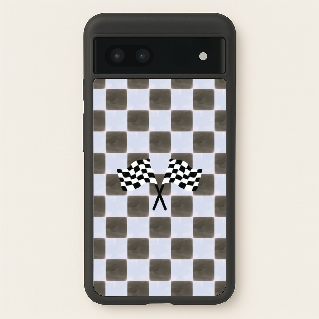 Blueberry Final Flag Phone Case