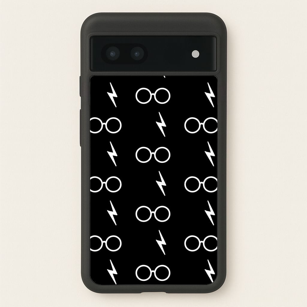 Glasses & Scar Pattern Phone Case