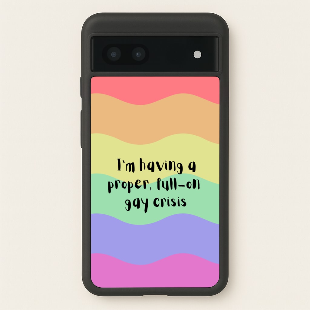 Gay Crisis - Heart TV Phone Case