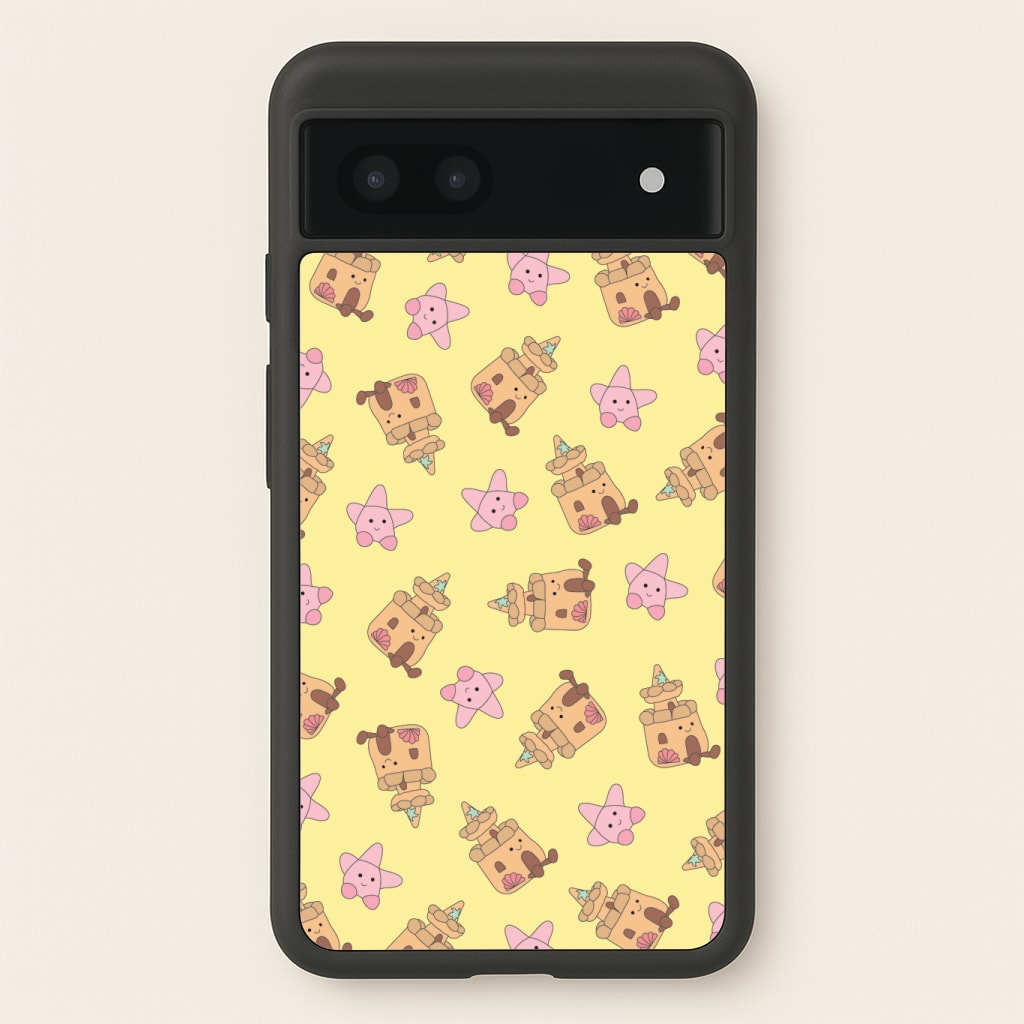 Sandcastles And Stars Pattern Phone Case