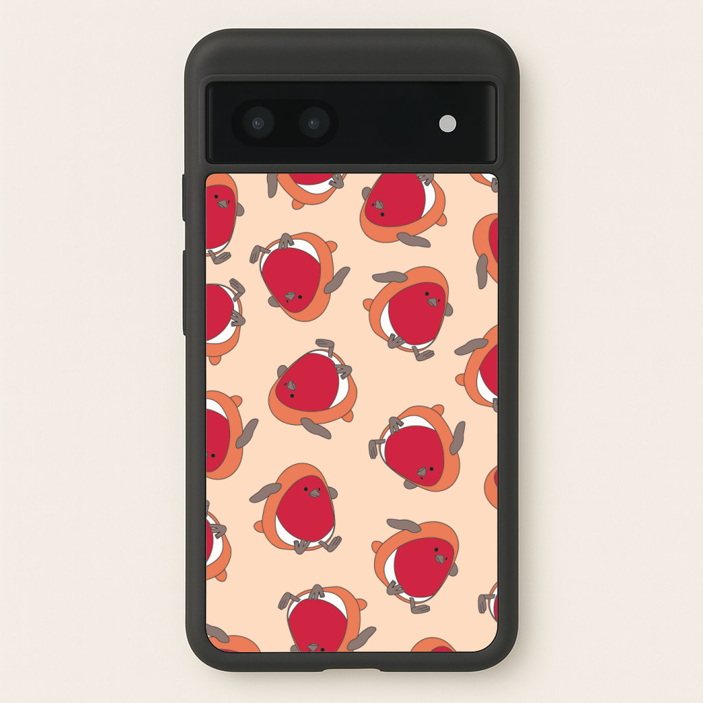 Christmas Robin Plush Pattern Phone Case