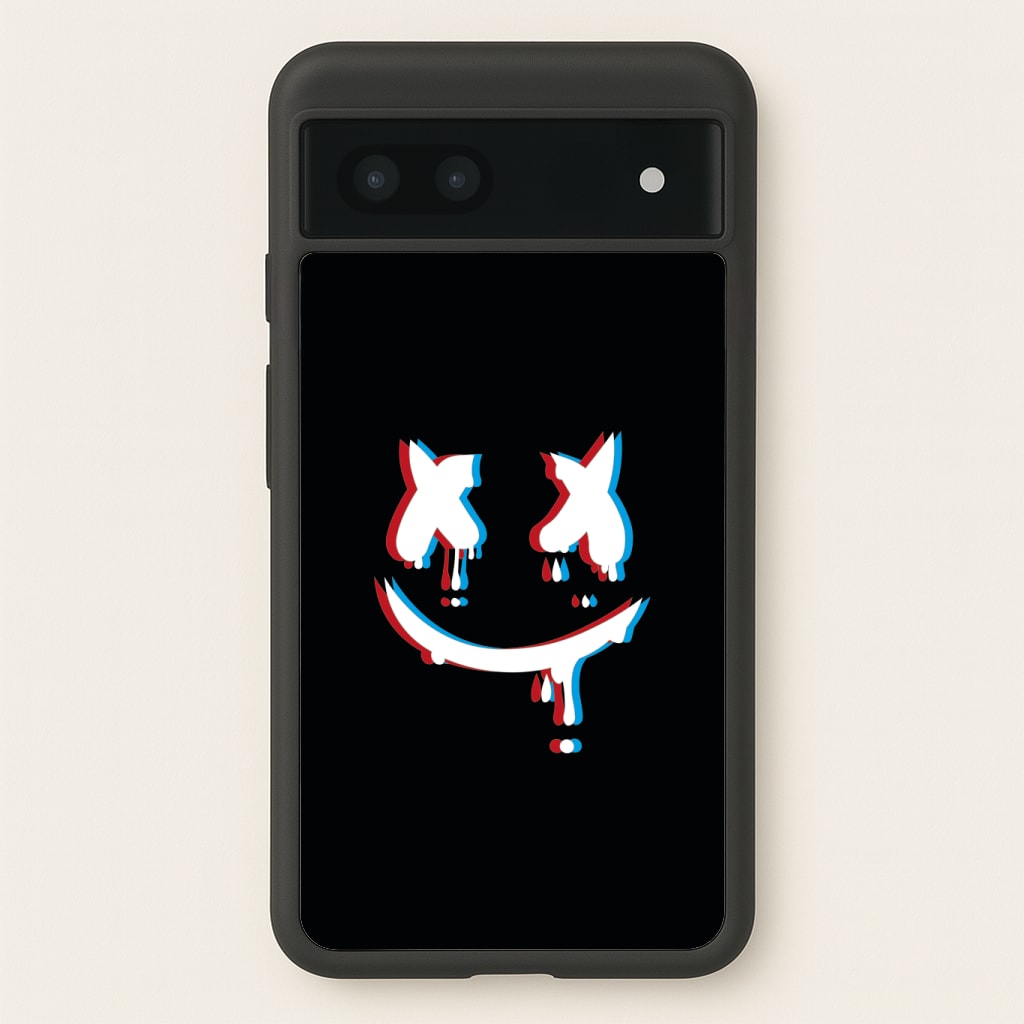 Blue Blur - White Helmet DJ Phone Case