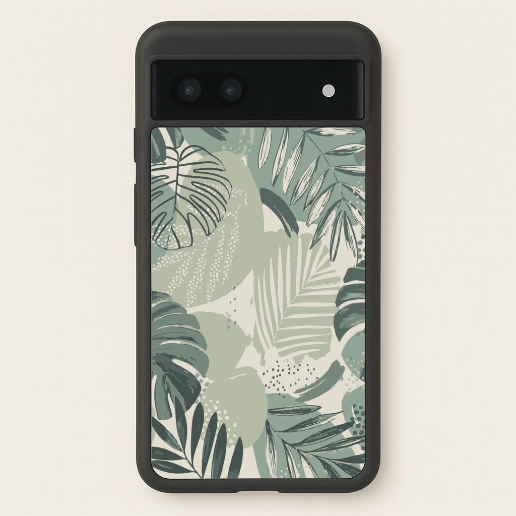 Green Leaf Pattern - Foliage Phone Case