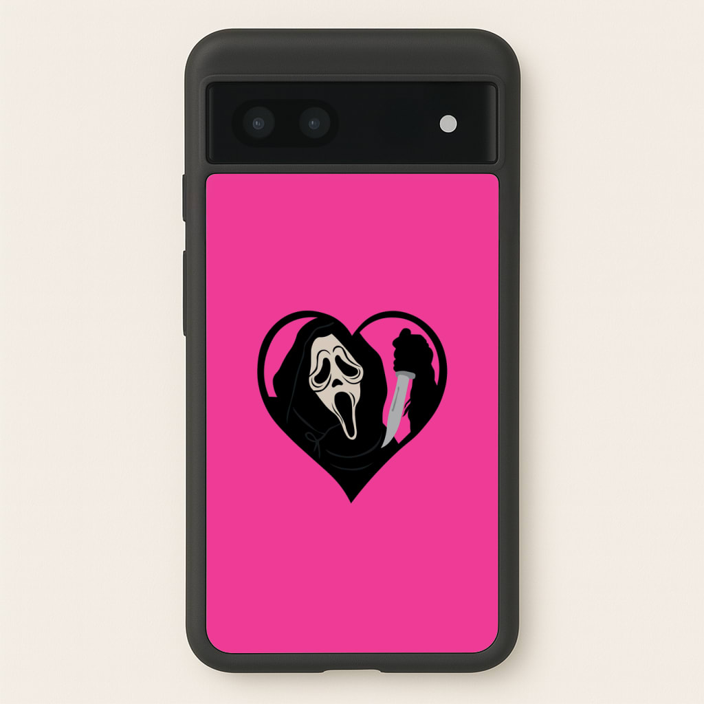 Heart face - Halloween Phone Case