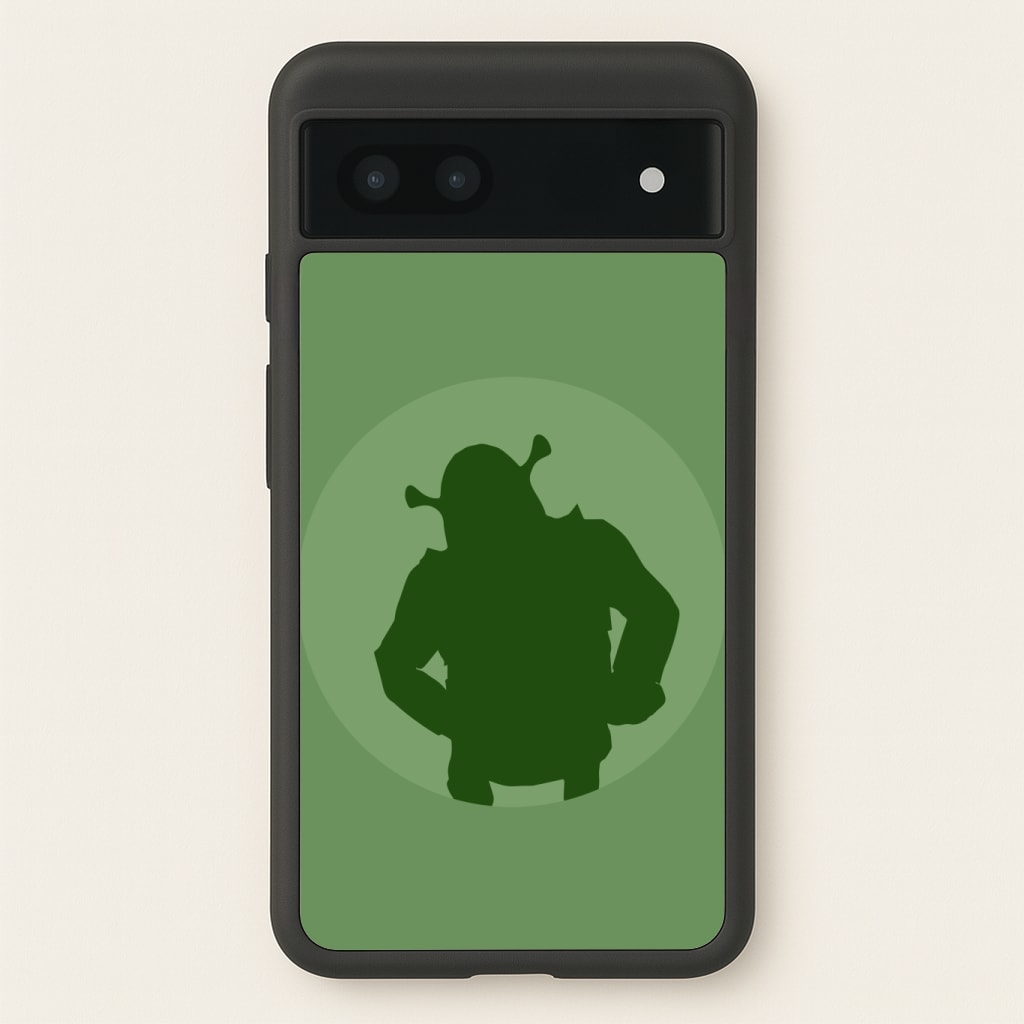 Green Ogre Outline Phone Case