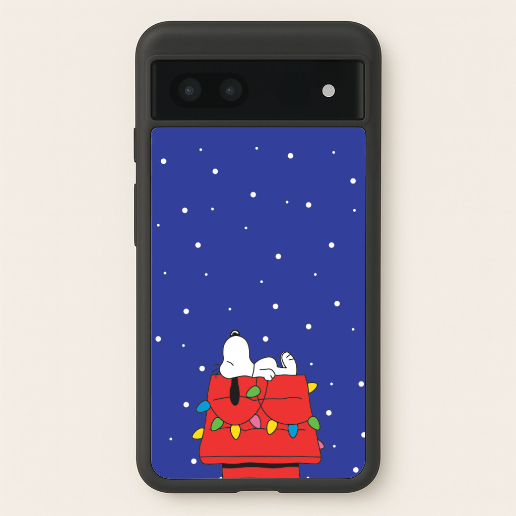 Cartoon Beagle Fairylights Phone Case