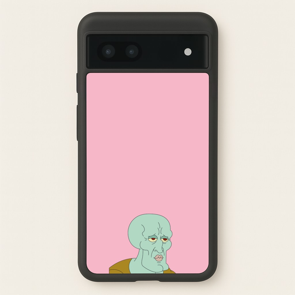 Muscly Squidward Phone Case