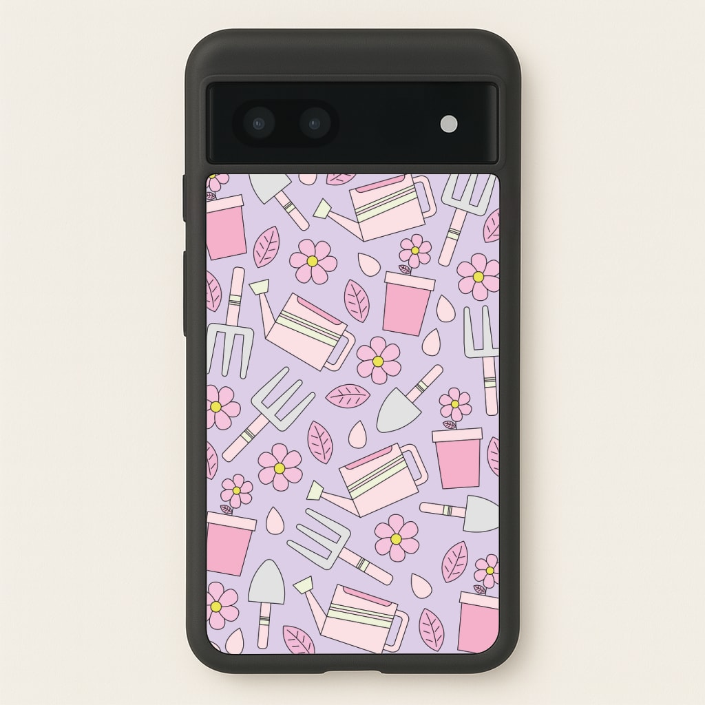 Gardening Tools - Spring Patterns Phone Case