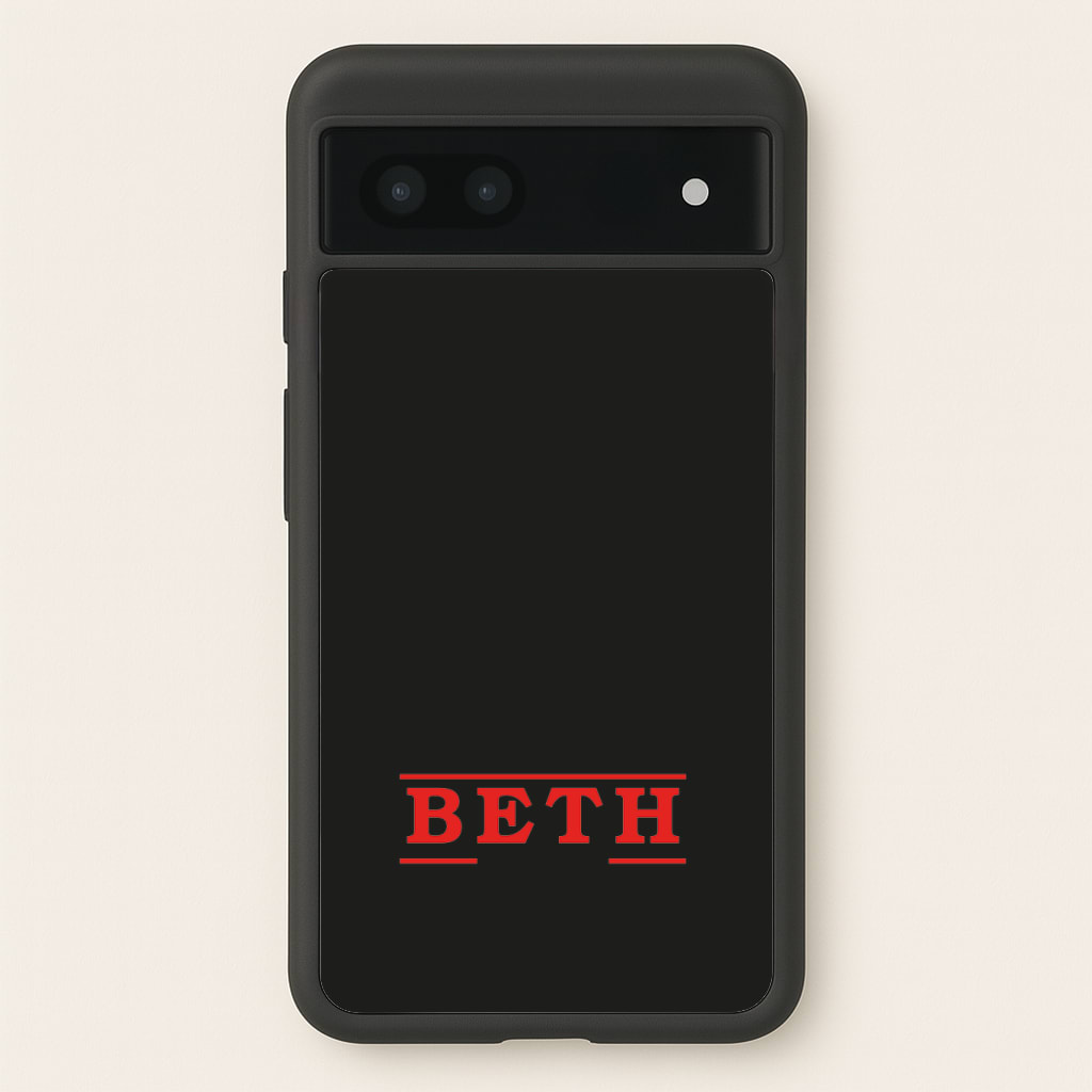 Title - Personalised Stranger Phone Case
