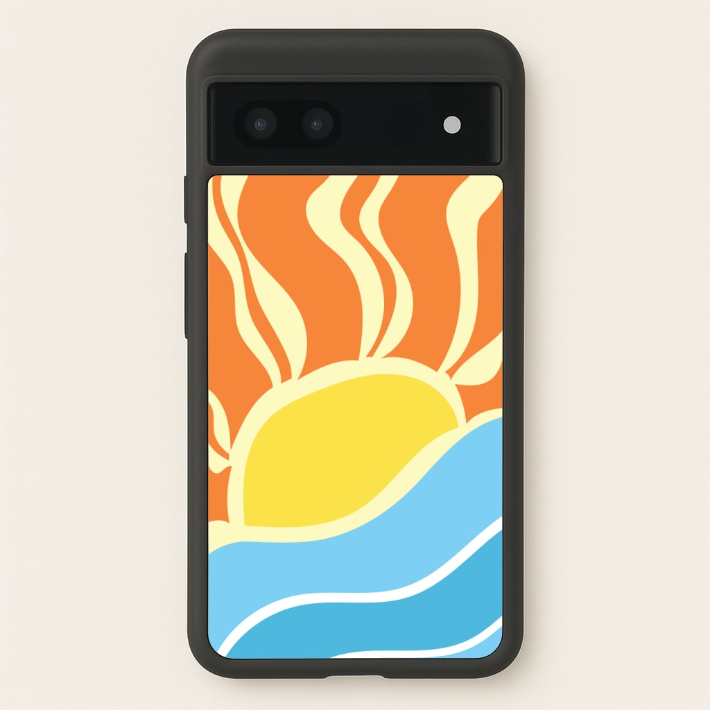 Abstract Sunset Phone Case