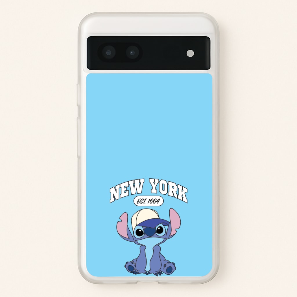 New York Blue Alien Phone Case