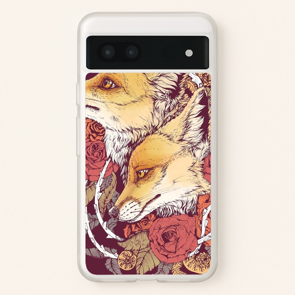 Red Fox Bloom Phone Case