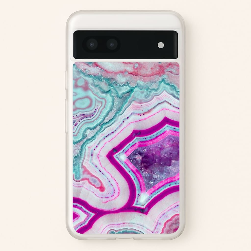 Purple Geode Pattern Phone Case