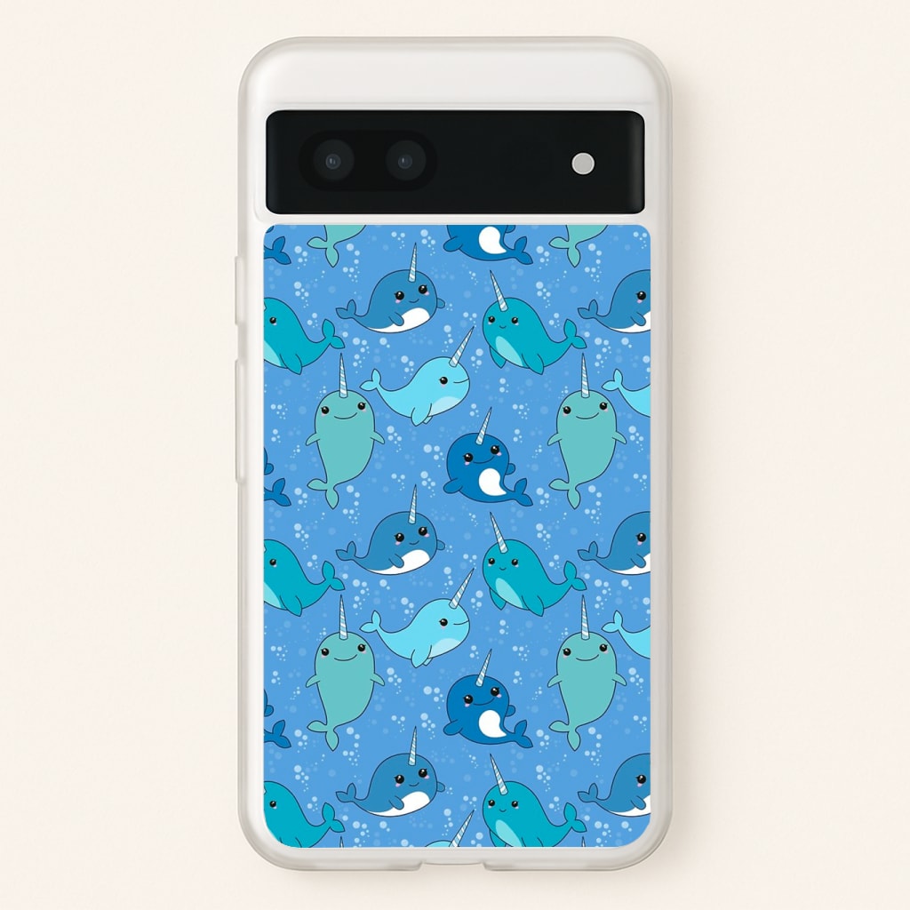 Narwhal Pattern Phone Case