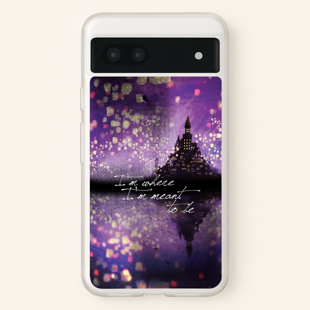 I'm Where I'm Meant To Be Tangled Phone Case
