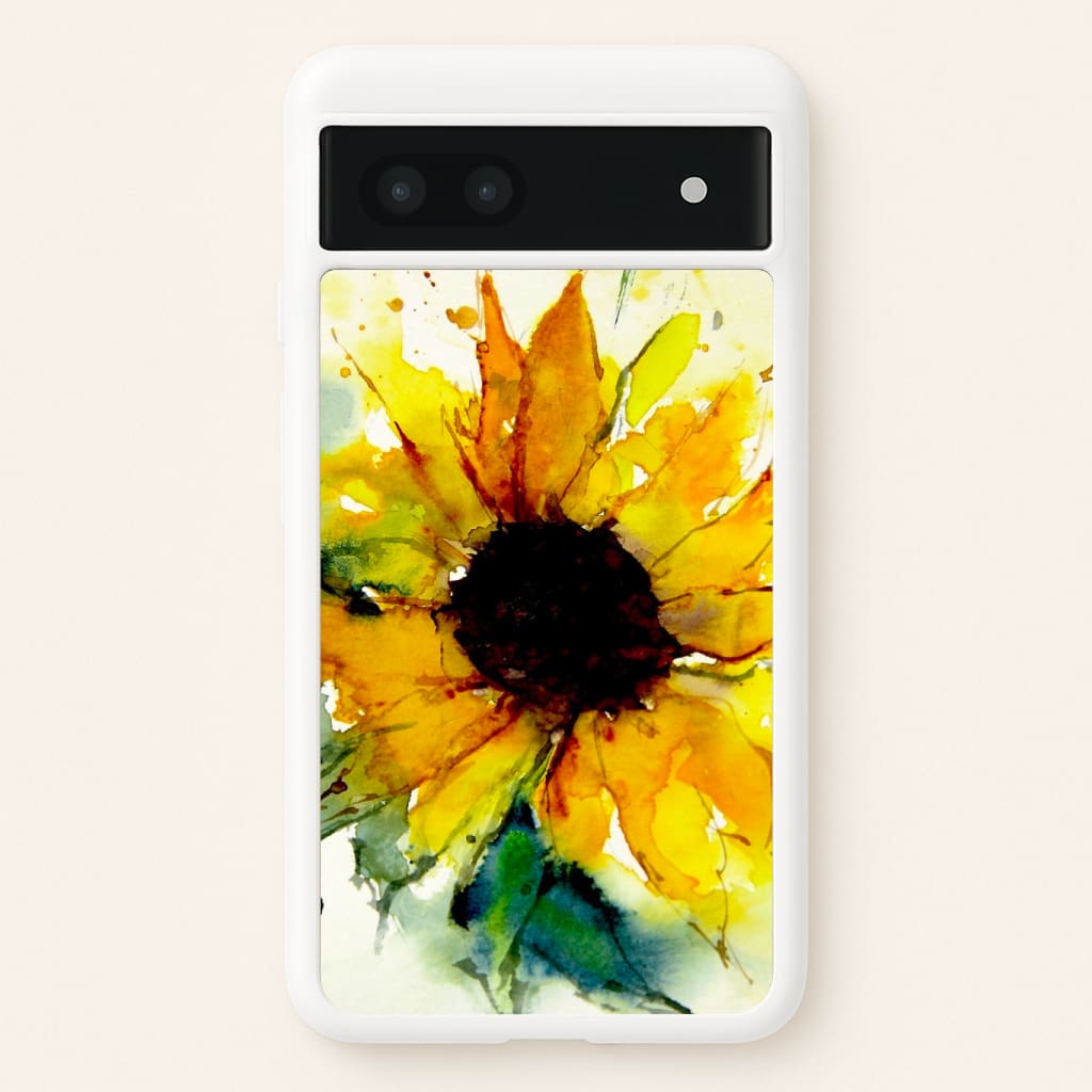 Watercolour Sunflower Phone Case
