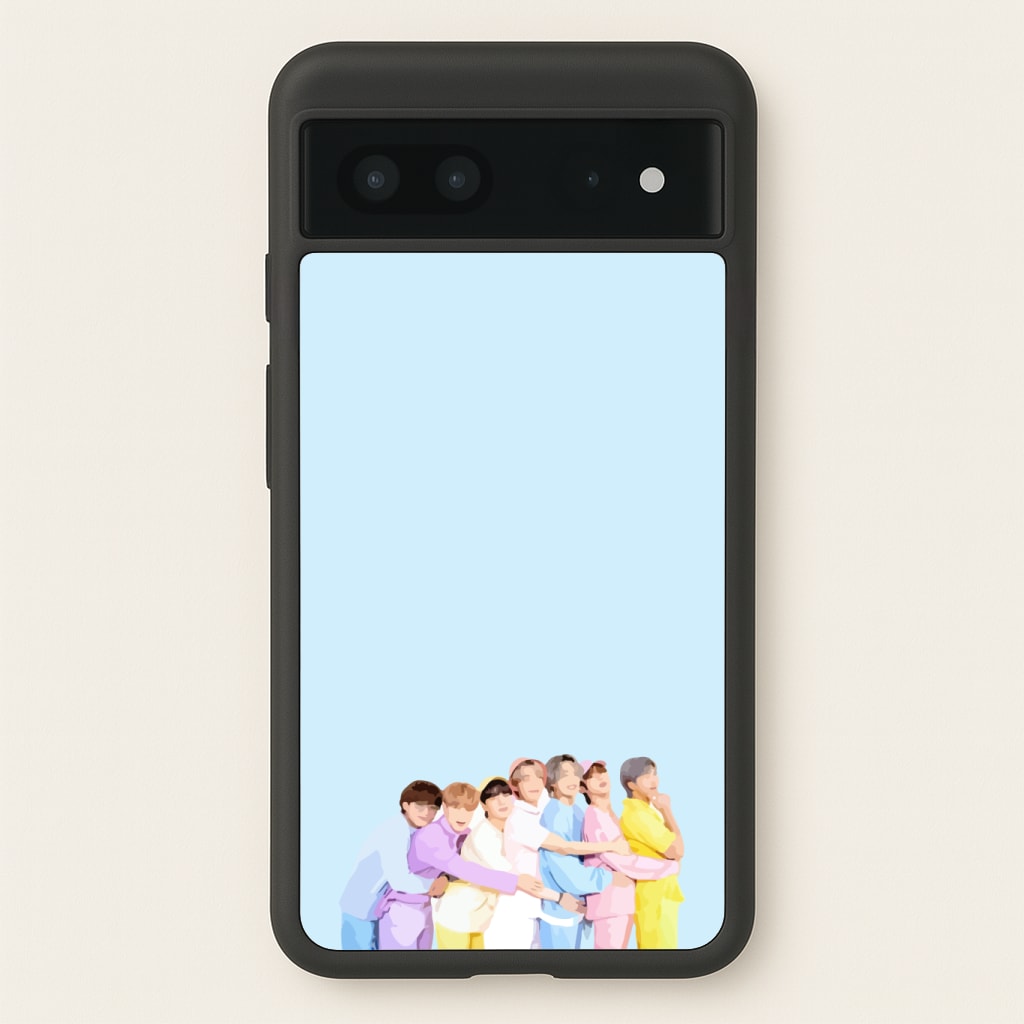 Colourful K-Pop Band Band Phone Case