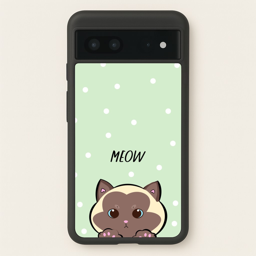 Meow Green - Cats Phone Case