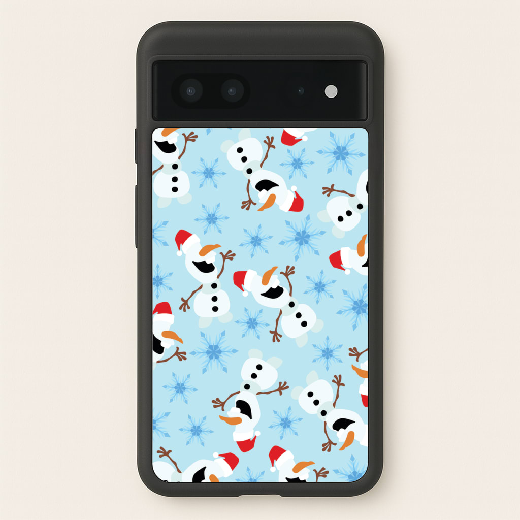 Snowman Pattern Phone Case