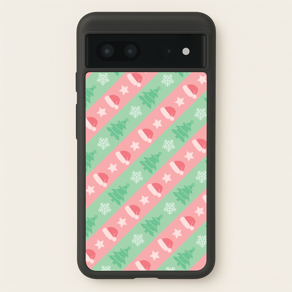 Hats And Trees Pattern Phone Case