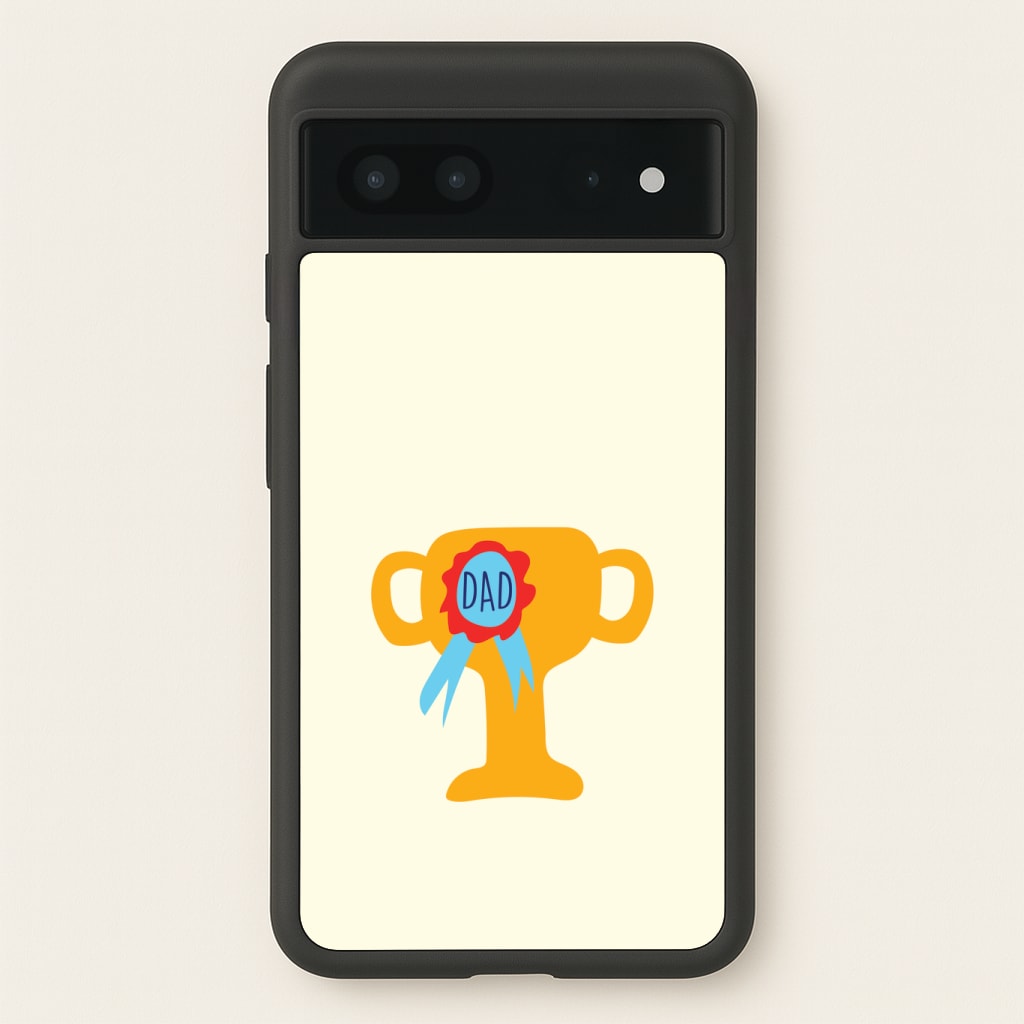Cartoon Dad Trophy Phone Case