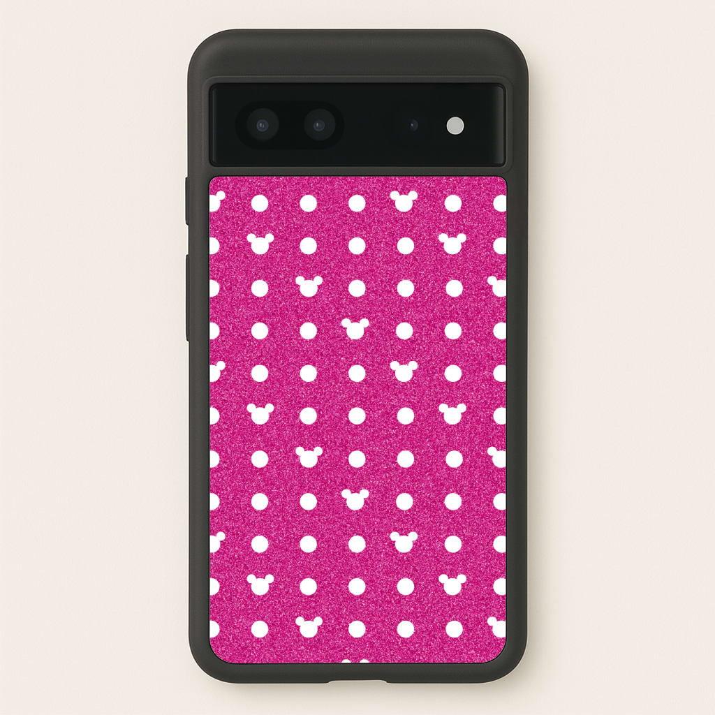 Mickey Polkadot Pink Fairytale Phone Case