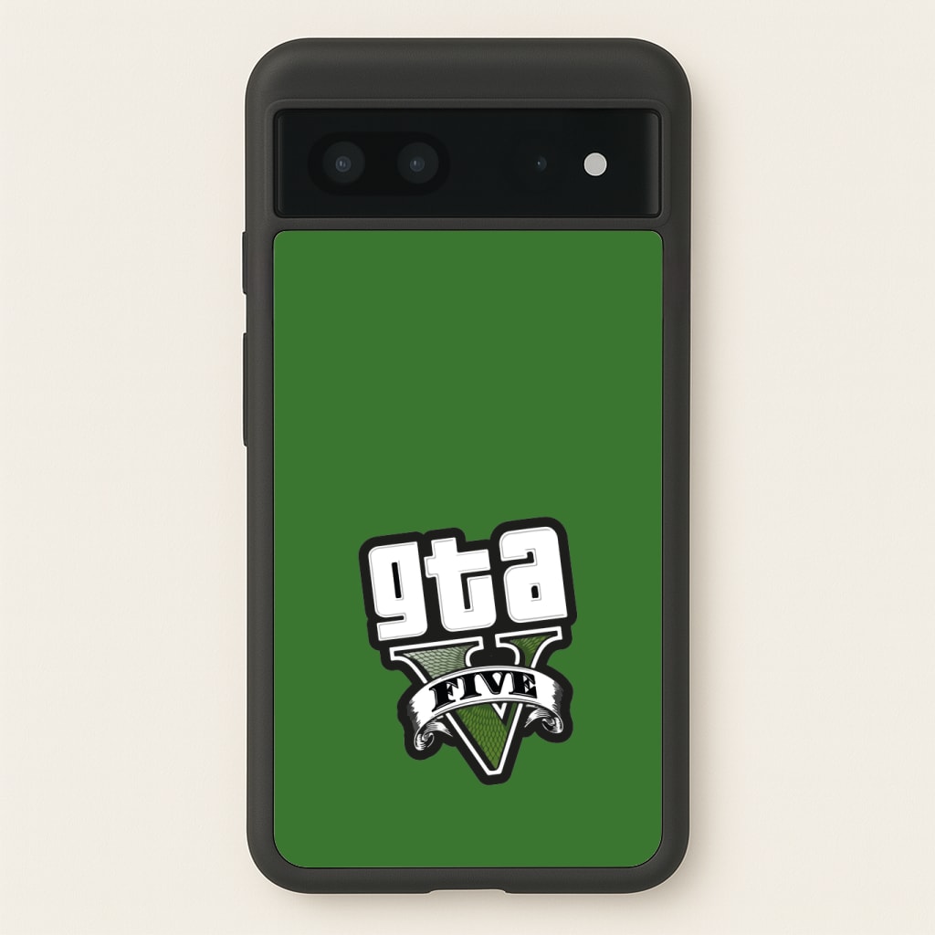 Green Five - Video Game Phone Case