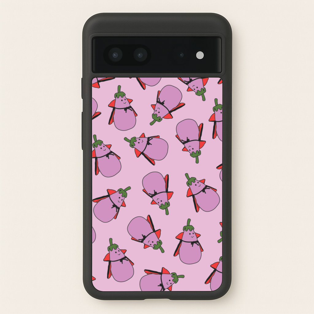 Vampire Vegetable Pattern - Halloween Phone Case