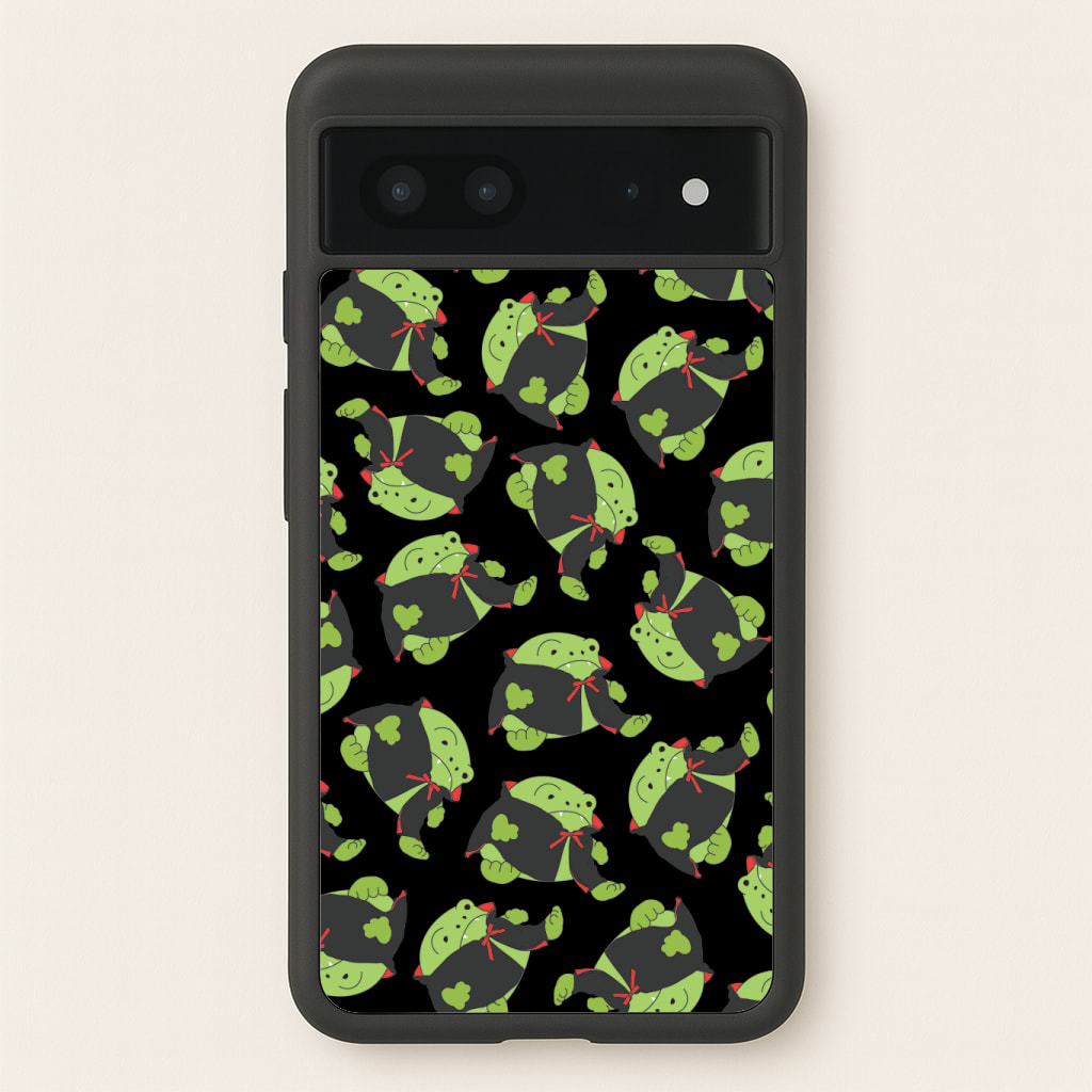 Vampire Frog Pattern - Halloween Phone Case