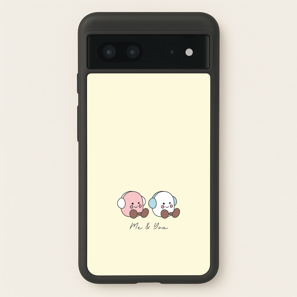 Cute Christmas Marshmellow Plushies Phone Case