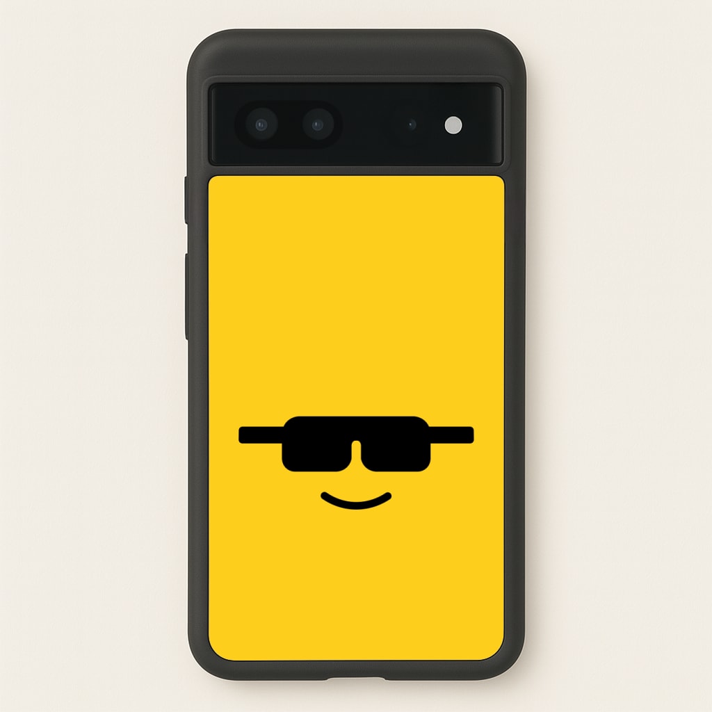 Brick Face Sunglasses Phone Case