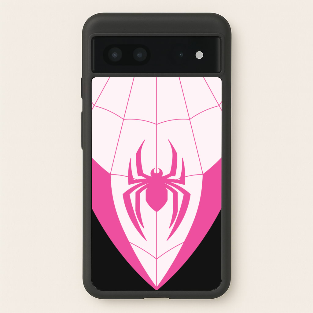 Pink And Black Spider Costume Phone Case
