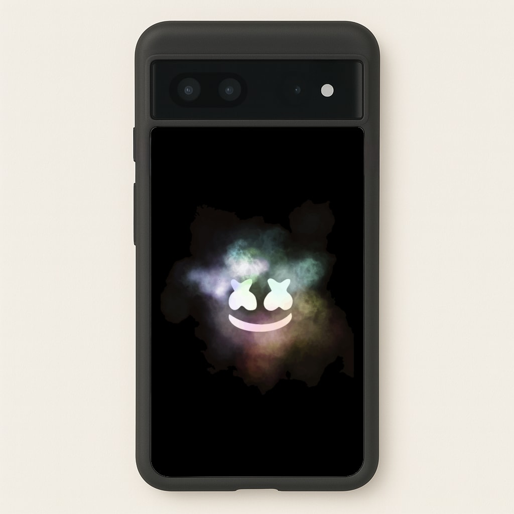 Black White Helmet DJ Smoke Phone Case