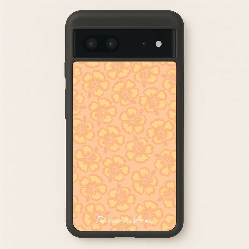 The Ocean It Calls Me Phone Case