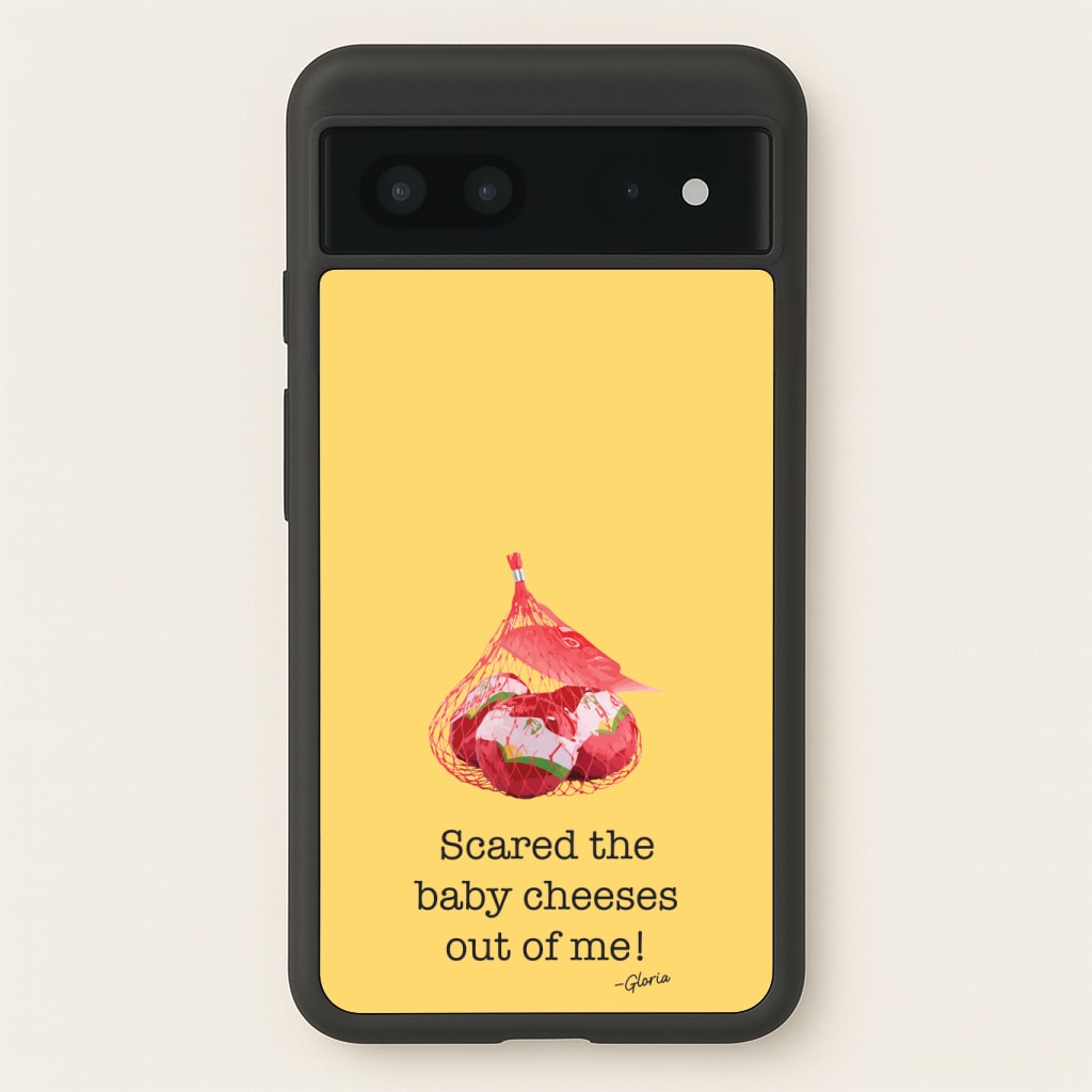 Scared The Baby Cheeses Out Of Me Phone Case