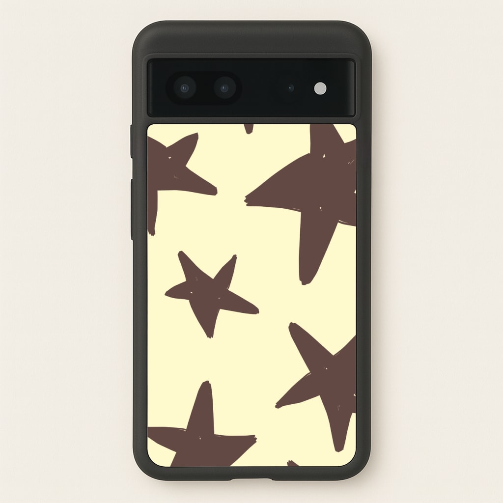 Vanilla & Chocolate Stars Phone Case