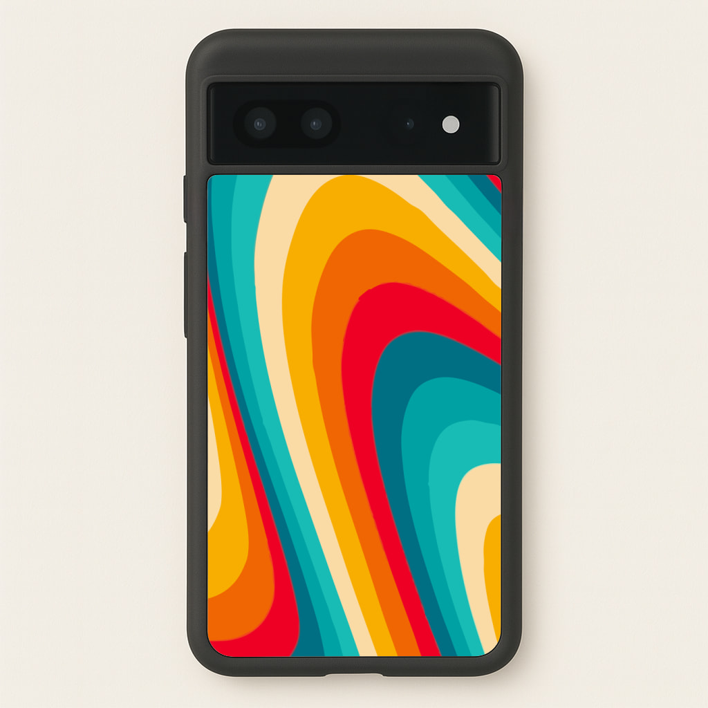 Rainbow Abstract Pattern Phone Case